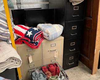 metal filing cabinets