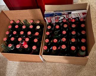 Collectible Coke bottles