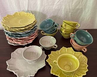 Steubenville Pottery snack sets