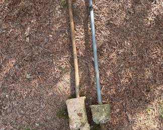 Two grounding rods