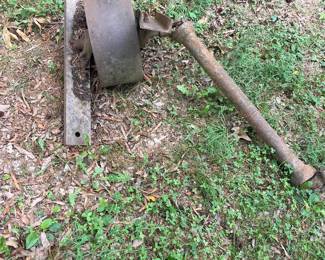 Antique agriculture implement