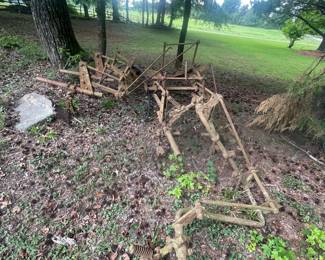 Vintage sickle bar mower