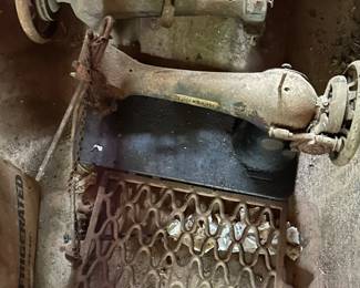 Vintage Singer treadle sewing machine