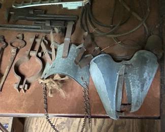 Ox team hardware and harness components