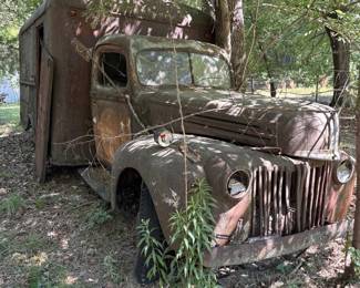 c1940 Ford Delivery Truck, Black Label Beer