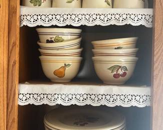 Set of Fruit Dishes