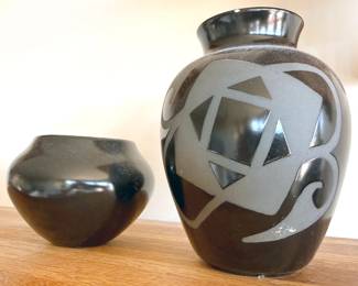Native American and Mexican pottery