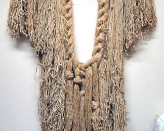 Textile wall art