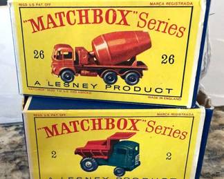 1961 Matchboxes