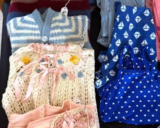 Vintage children's clothing