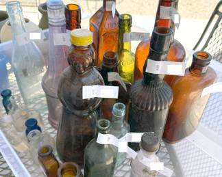 Vintage bottles