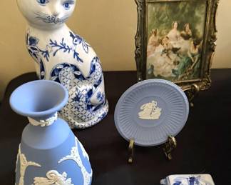 Wedgewood and other porcelain items