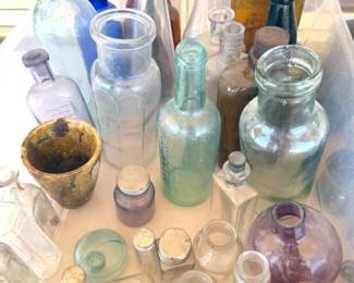 Vintage bottles