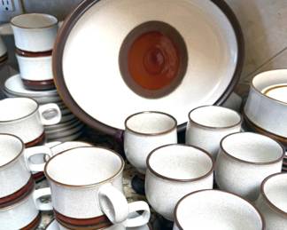 English Denby Dishware Set