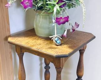 Antique telephone table