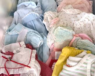 Vintage children's clothing