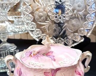 Crystal and china