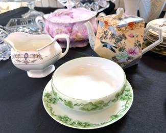 Crystal and china