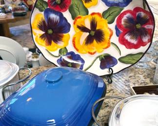 Platter, Dutch oven
