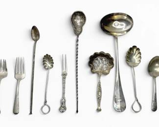 Sterling Silver Utensils 194g Total