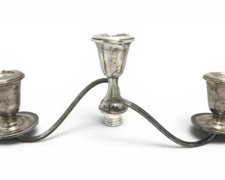 Newport Sterling Silver Weighted 3Arm Candelabra 320g