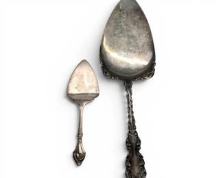 Whiting  Webster Sterling Silver Pie Servers 88g Total