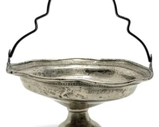 Elgin Silversmith Co. Sterling Silver Weighted Dish 110g