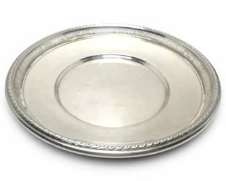 1930 Gorham Sterling Silver 9.5 Reticulated Dish 326g