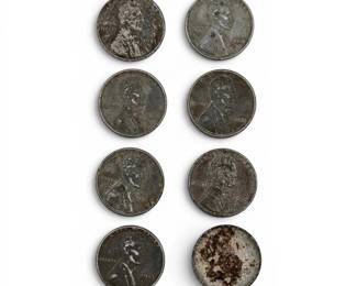 1943 U.S. Steel Wheat Pennies