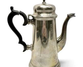 Ellmore Silver Co. Sterling Silver George II Reproduction Coffee Pot 464g