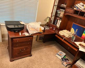 Two piece desk - short side.
