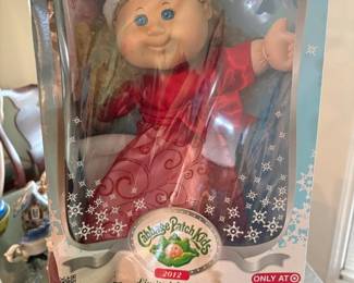 Cabbage Patch Kids doll.  Box has some damage but the doll is in excellent condition.