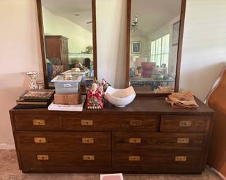 Dining room furniture set - sideboard and mirrors