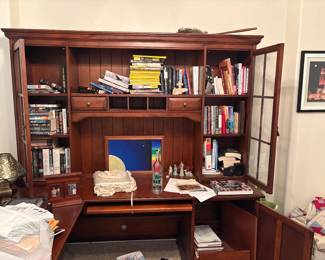 Two piece desk - large side.