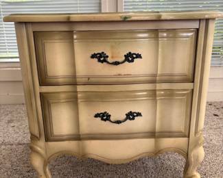 Antique bedroom set - side table (single)