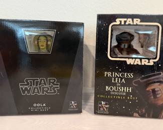 STAR WARS SCULPTURE COLLECTIBLES