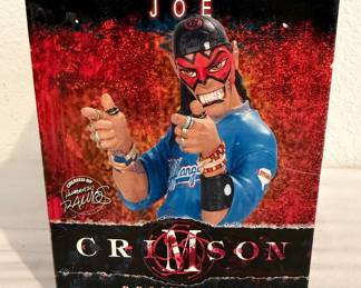CRIMSON JOE BUST STATUE
