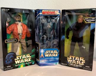12” STAR WARS FIGURES