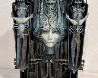 HR GIGER SCULPTURE