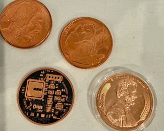 1oz. COPPER ROUNDS