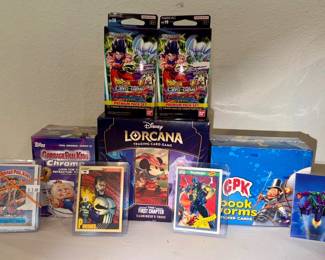 LORCANA AND GPK CARDS - SEALED