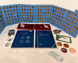 SILVER COINS, ROUNDS & WWHEATIES