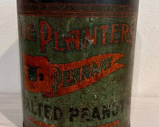 EARLY 1900’S PLANTER’S PEANUTS TIN