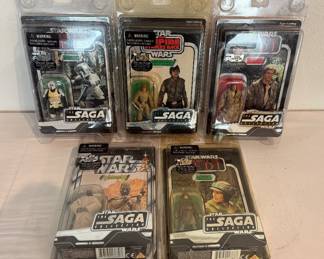 STAR WARS SAGA COLLECTION FIGURES