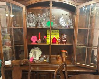 China Cabinet- Cherry Wood