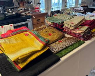 Tons of linens and cloth napkins