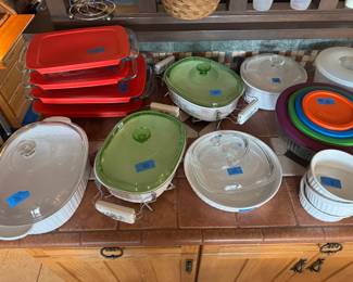 Corning ware and baking sets