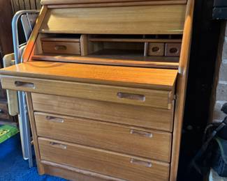 Mid-century modern secretary