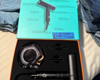 Hypersonic lightweight hair dryer; used one time!