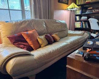 Leather sofa